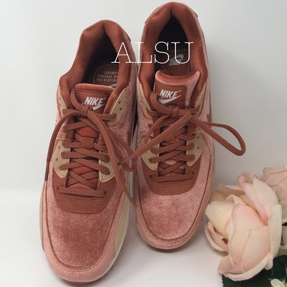 NWT Nike Air Max 90 LuX Dusty Peach🍑W AUTHENTIC - Picture 6 of 8